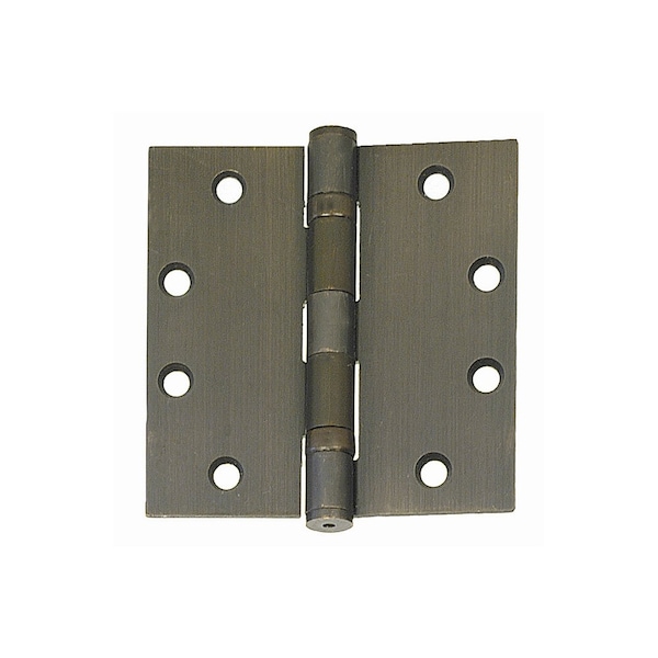 Design Hardware NRP-4.5X4.5 Ball Bearing Hinge Standard Weight Hinges, 32D Satin Stainless Steel, 316 Marine Grade DH-BB5-NRP-4.5X4.5-32D-316 - main